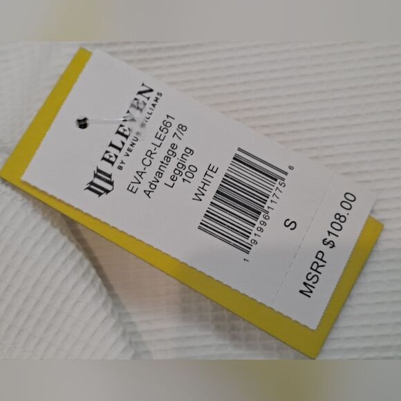 NWT Advantage 7/8 Leggings. Eleven By Venus Williams Textured - Picture 10 of 11